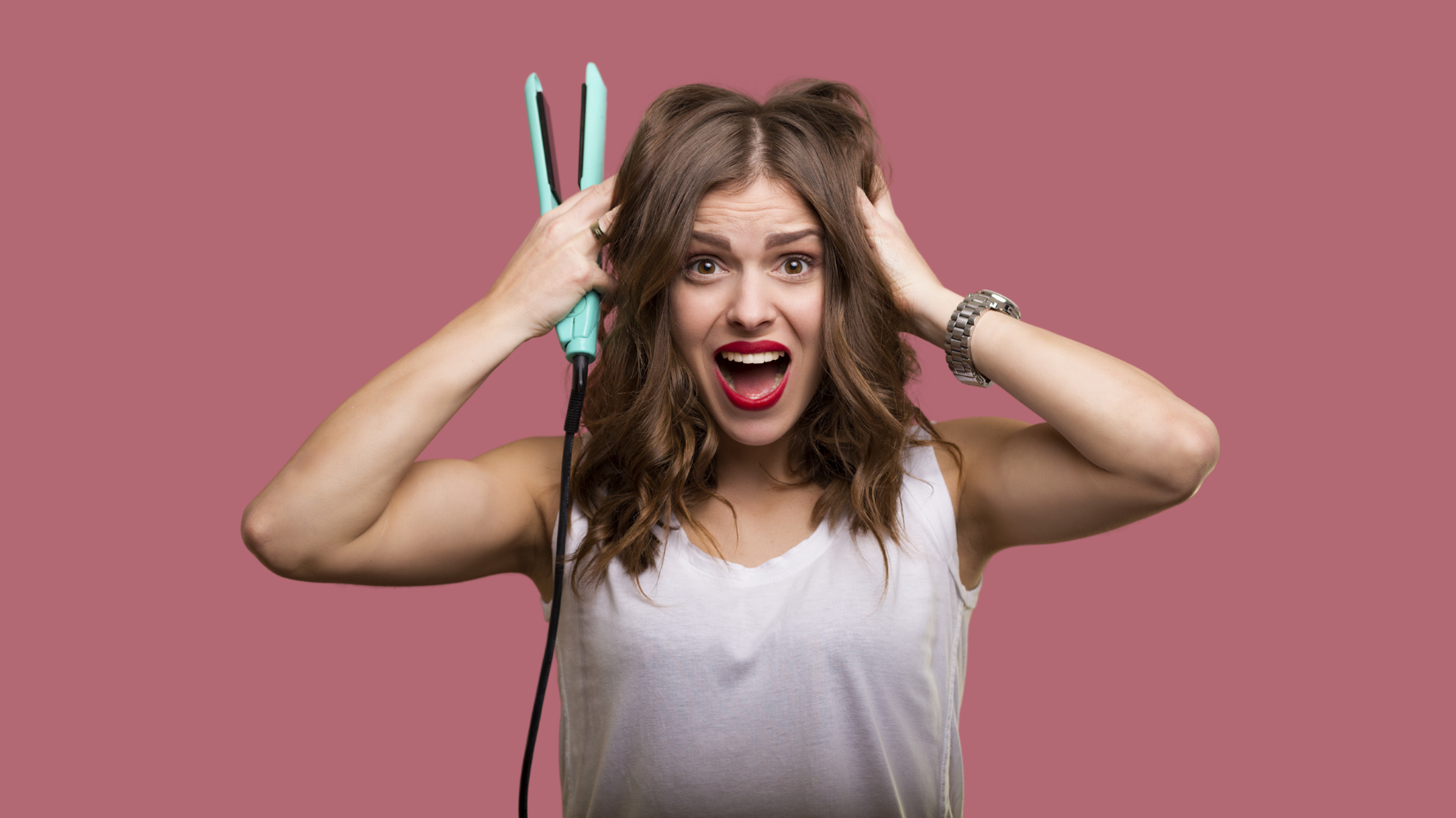 7x tips waardoor de stijltang je haar niet beschadigt