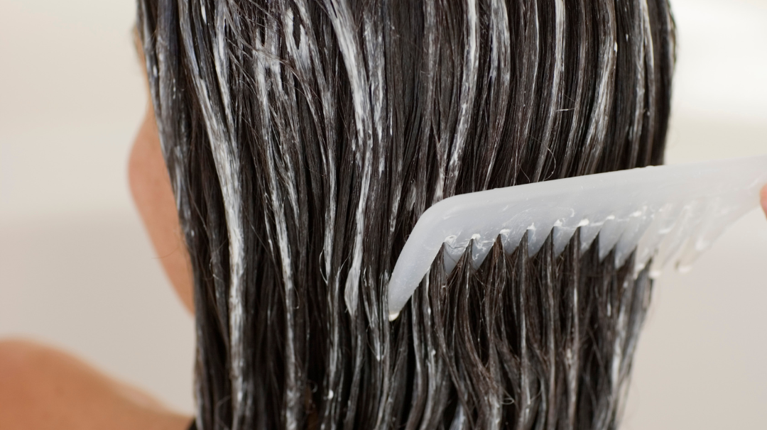 Haarverzorging onder de douche