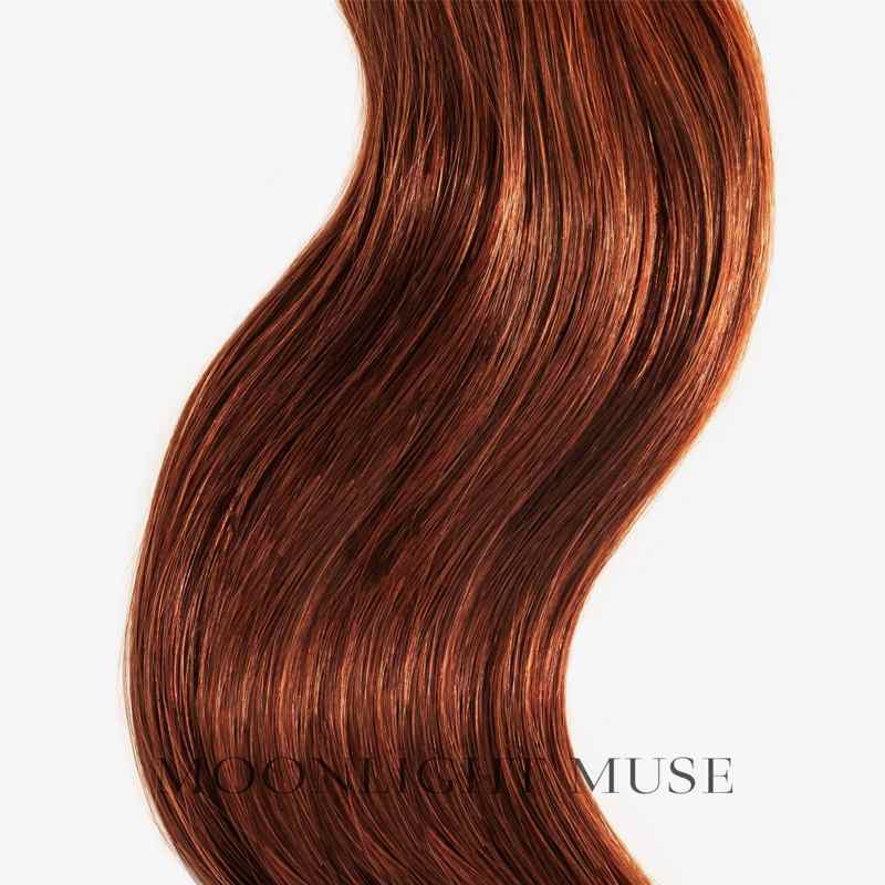 Moonlight Muse V-Tip Virgin Hair Red Red Copper Col#33
