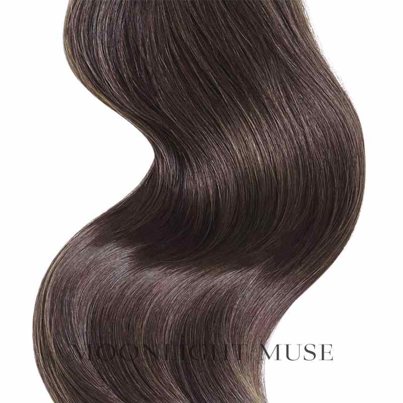 Moonlight Muse V-Tip Virgin Hair Dark Brown Natural Col#3