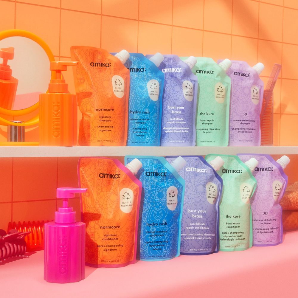 amika tritan refillavle bottle conditioner