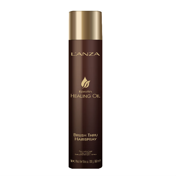 L'anza Keratin Healing Oil Brush Thru Hairspray