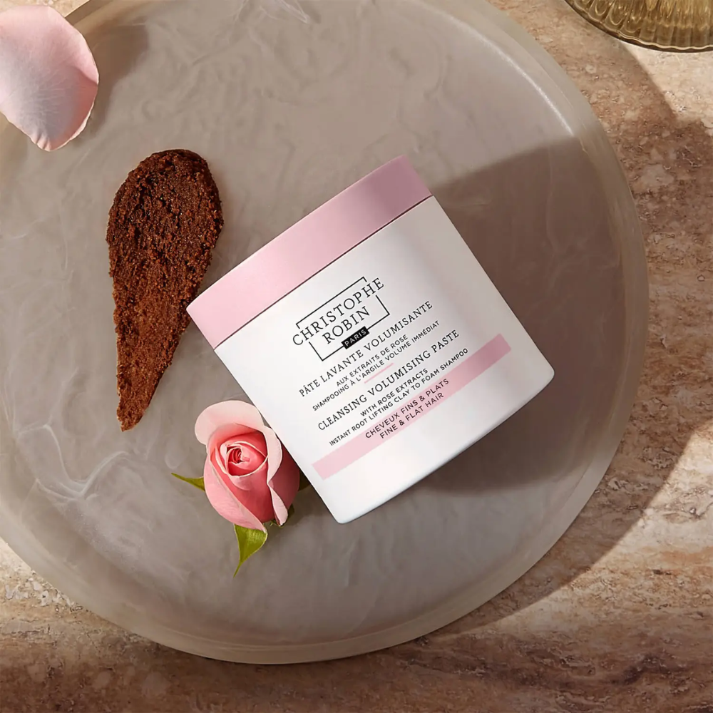 Christophe Robin Cleansing Volumising Paste Pure with Rose Extracts