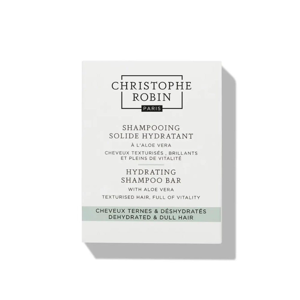 Christophe Robin Hydrating Shampoo Bar With Aloe Vera 100gr
