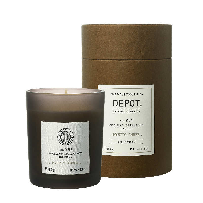 Depot 901 ambient fragrance candle mystic amber 160ml