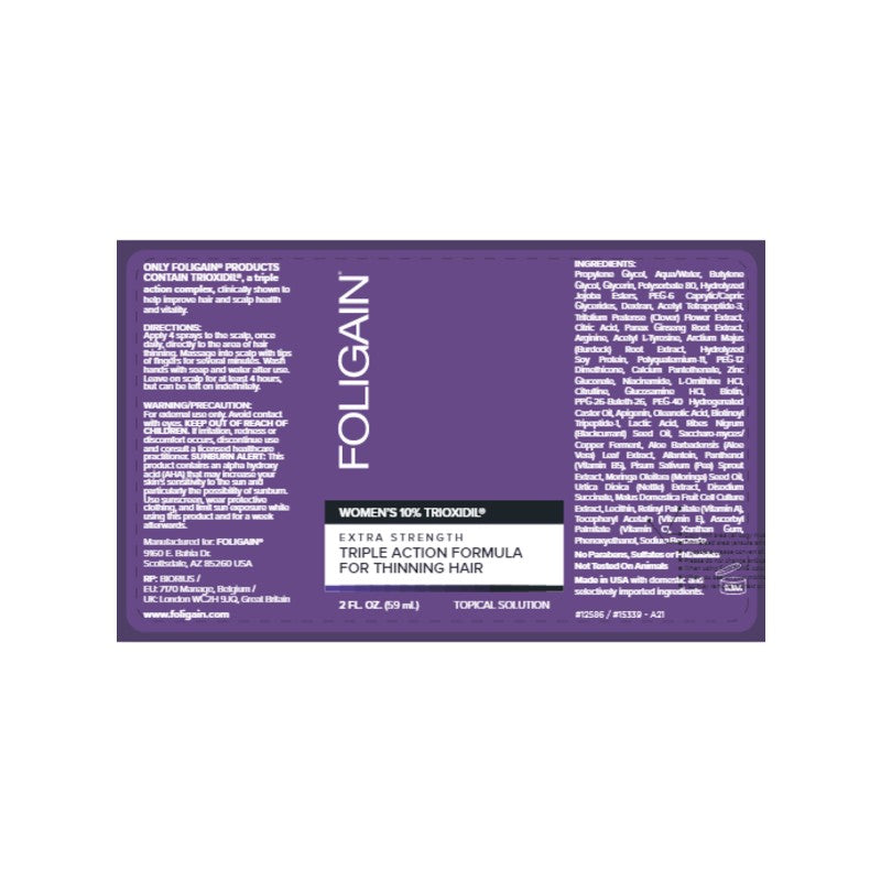 Foligain Treatment 10% Trioxidil Women