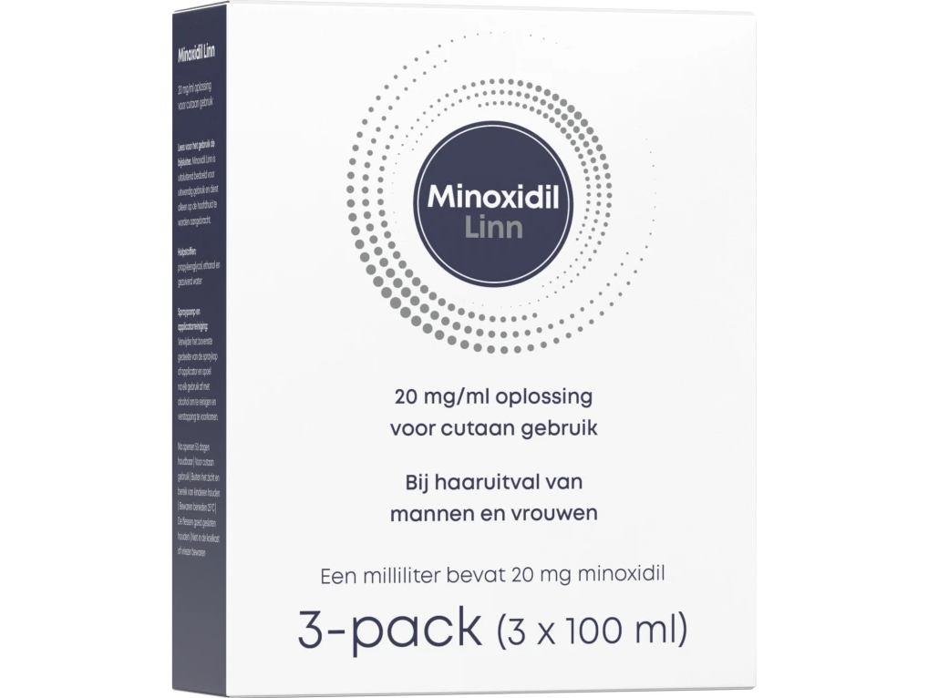 Linn Minoxidil 2% 3-pack