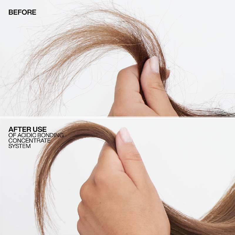 Redken Acidic Bonding Concentrate Set Before & After