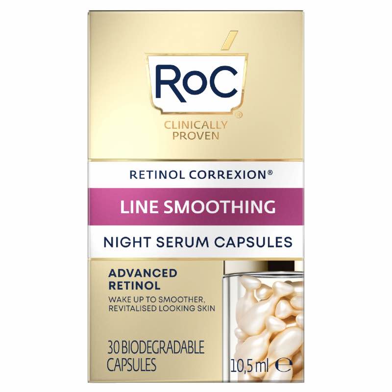 RoC Retinol Correxion Smoothing Night Serum Capsules