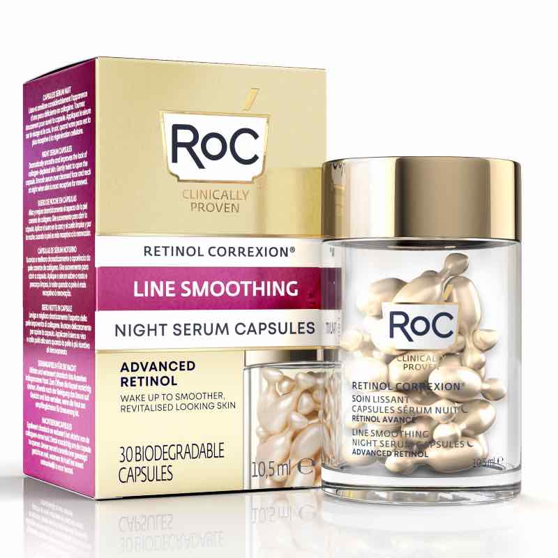 RoC Retinol Correxion Smoothing Night Serum Capsules