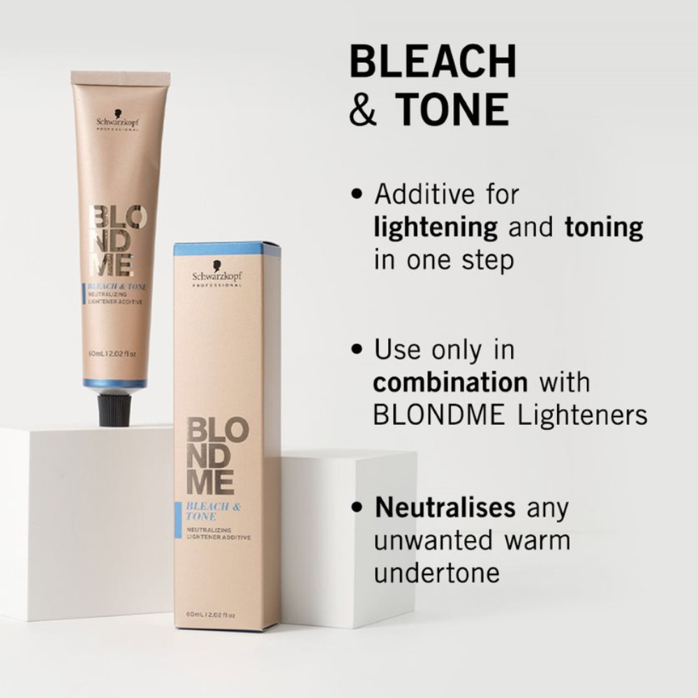 Schwarzkopf Professional Bleach & Tone voordelen