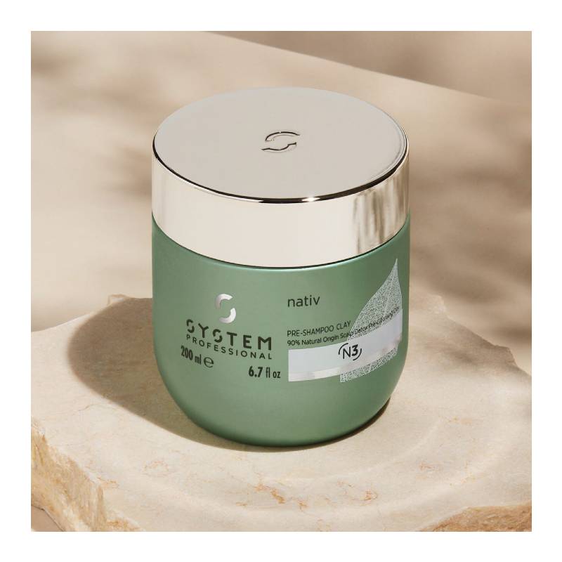 System Professional Nativ Pre-Shampoo Clay 200 ml sfeer