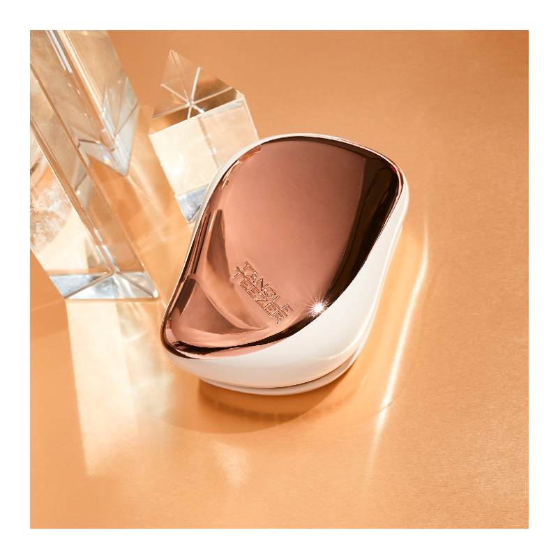 Tangle Teezer Compact Styler Rose Gold Cream Haarborstel