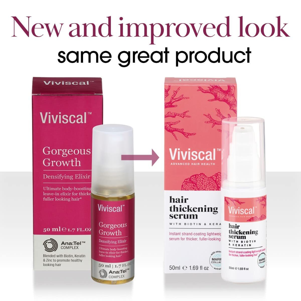 viviscal hair thickening serum