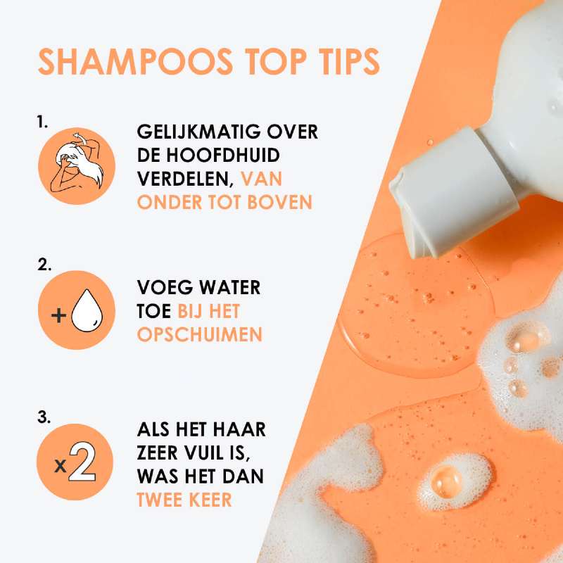 WeDo Moisture and Shine Shampoo 300 ml tips hoe te gebruiken