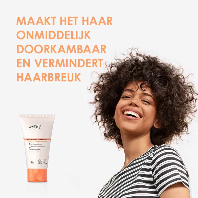 WeDo Rich and Repair Conditioner 75 ml vermindert haarbreuk