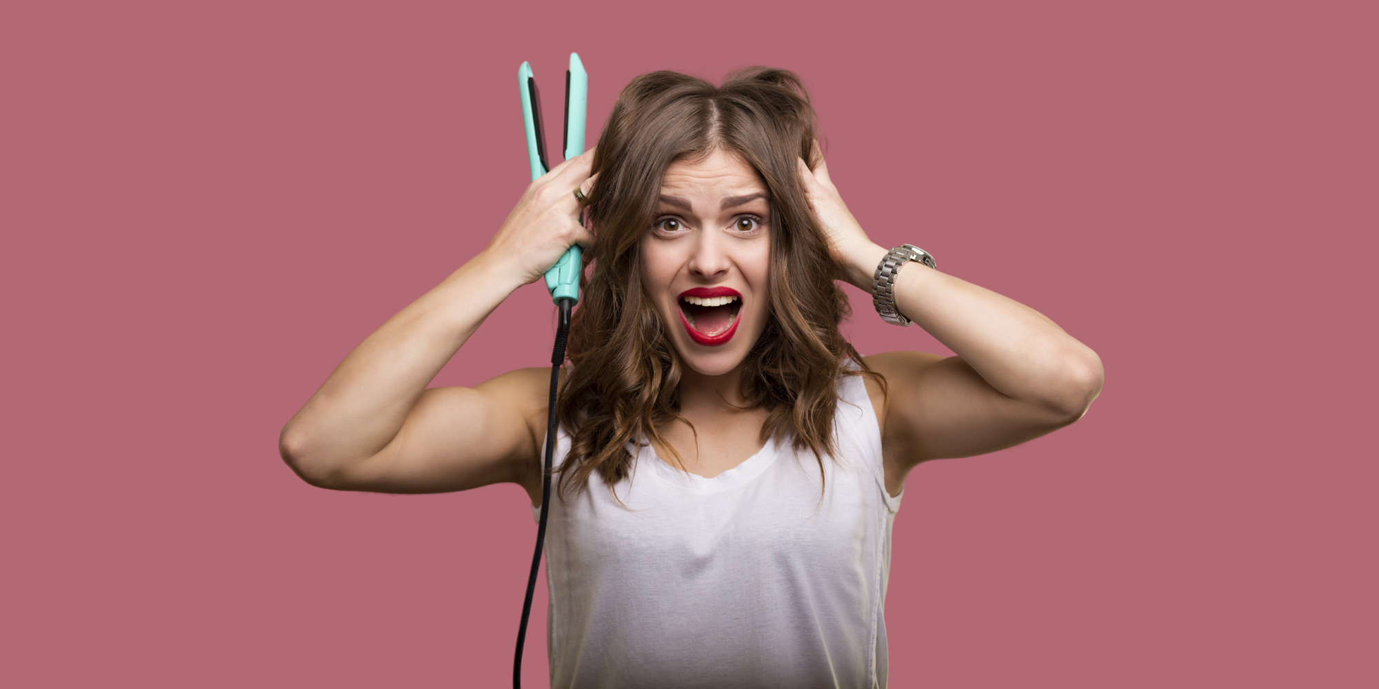 7x tips waardoor de stijltang je haar niet beschadigt