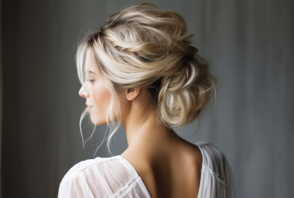 Zo maak jij een Messy Bun with a Sparkle