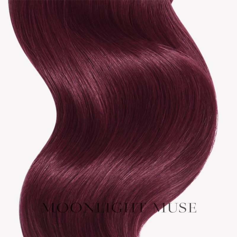 Moonlight Muse Virgin hair 55cm V-tip hair Mahogany #530