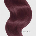 Moonlight Muse Virgin hair 65cm V-tip hair Dark Mahogany #99J
