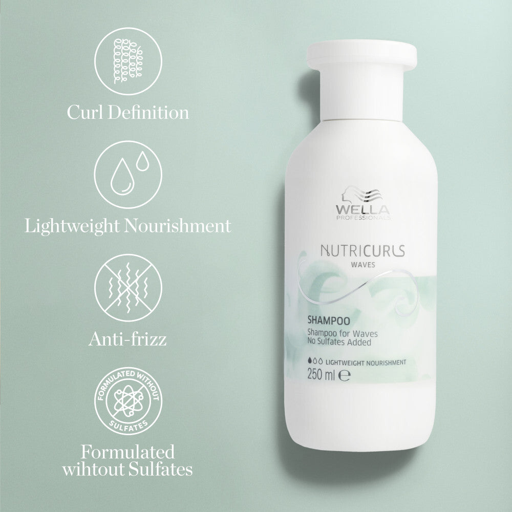 Wella Professionals Shampoo for Waves Eigenschappen
