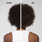 Kérastase Curl Manifesto Refresh Absolu Krulverfrissende Spray Before & After kroeshaar