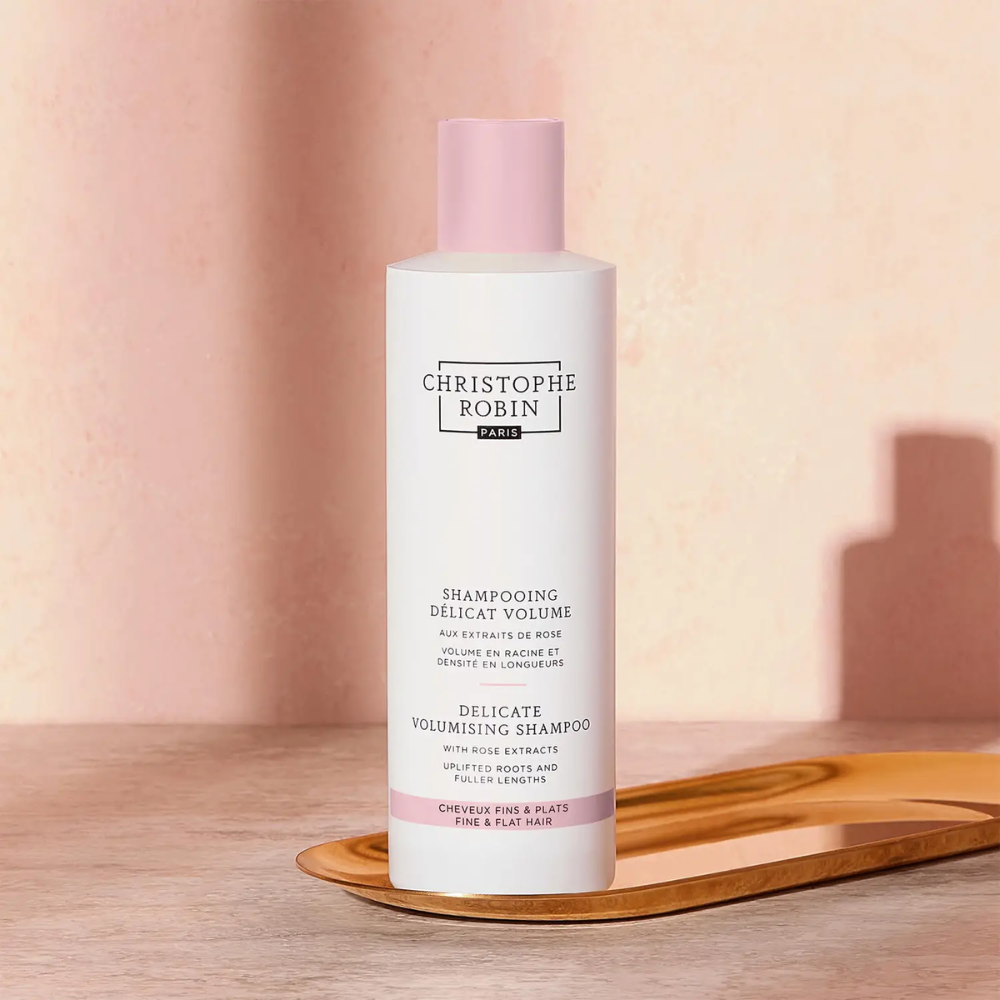 Christophe Robin Delicate Volumising Shampoo with Rose Extracts 