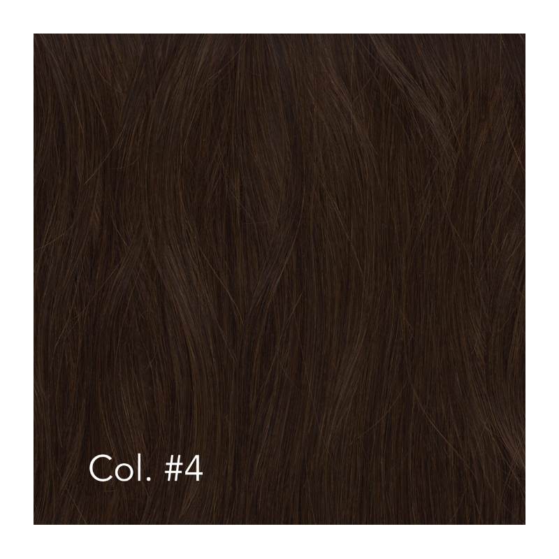 Moonlight Muse Virgin hair 65cm V-tip hair Brown warm kleur #4