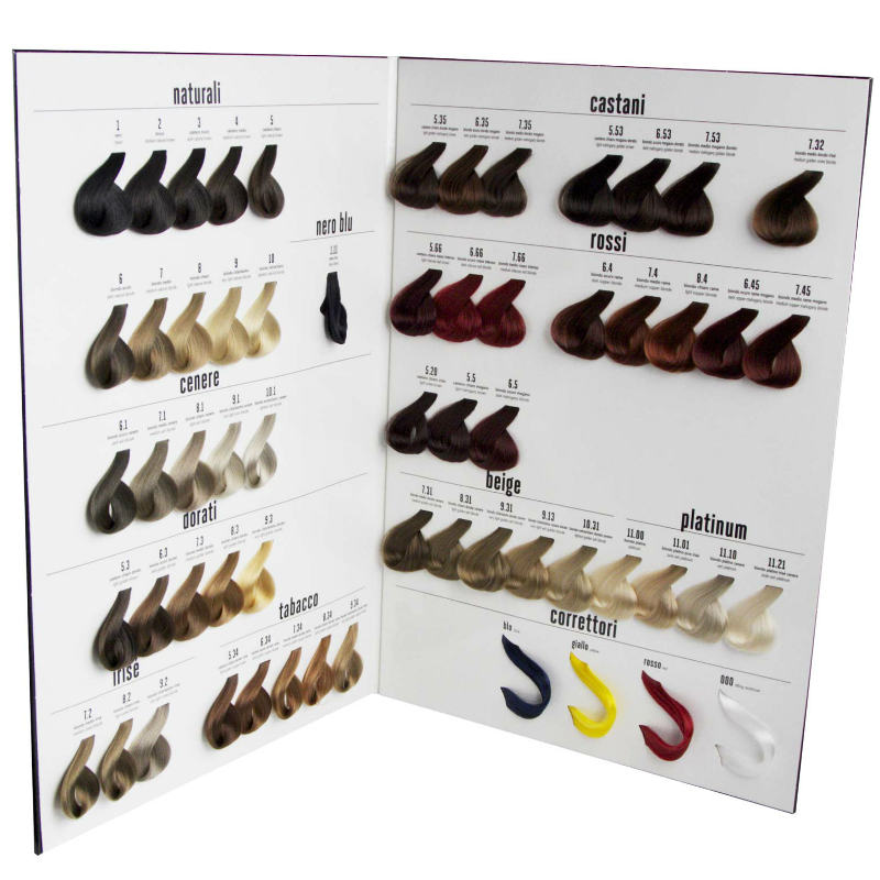 Viba Color Chart open