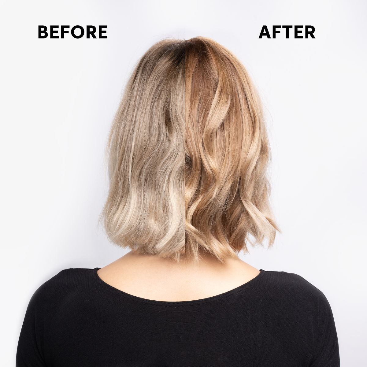 Wella Professionals Color Touch Fresh-Up Kit Voor en Na