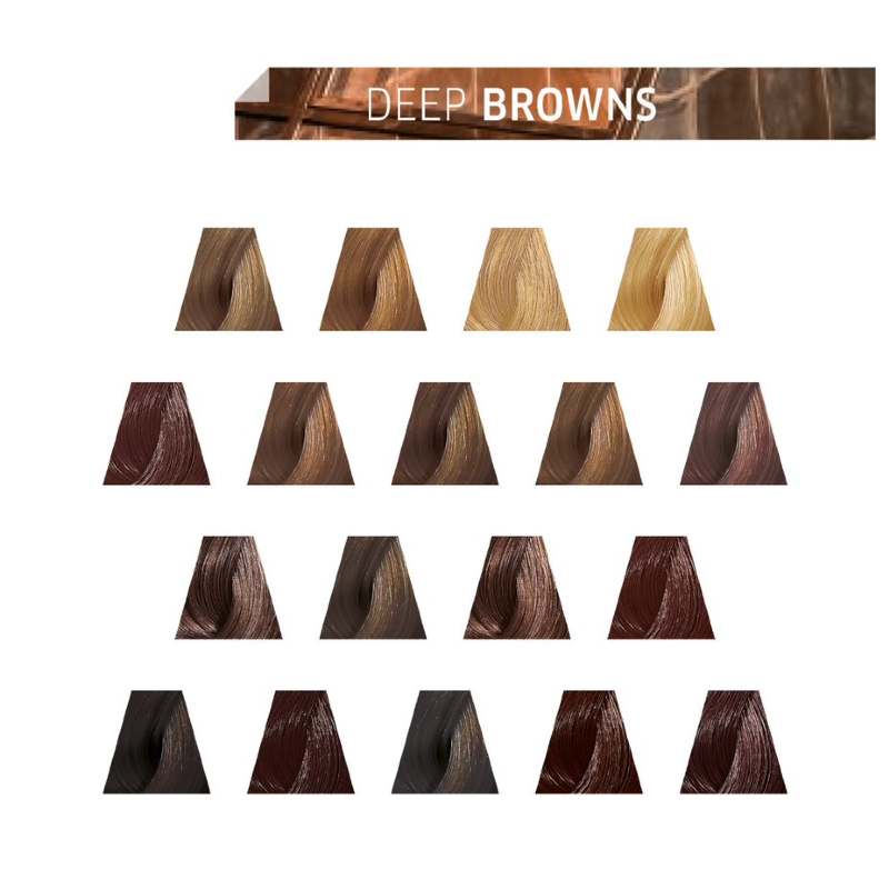 Wella Professionals Color Touch Deep Browns Haarverf kleurkaart