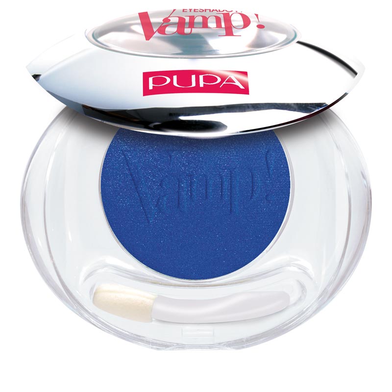 PUPA Vamp! Compact Eyeshadow-Shocking Blue Matt 300_#194B92