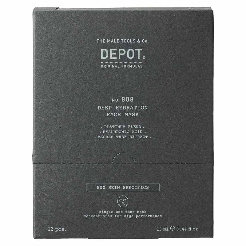 Masca Pentru Ten Depot 800 Skin Specifics No.808 Deep Hydration, 12x13ml