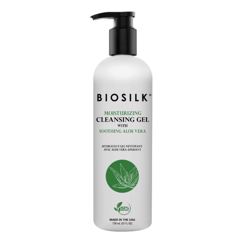 Biosilk Moisturizing Cleansing Gel with Soothing Aloe Vera 739 ml