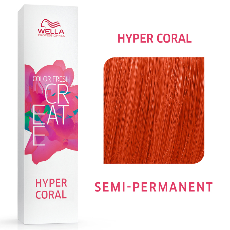 Wella - Color - Color Fresh Create - Hyper Coral - 60 ml