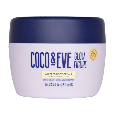 Coco & Eve Glow Figure Whipped Body Cream: Tropical Mango Scent