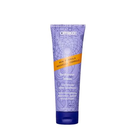 Amika BUST YOUR BRASS Cool Blonde Bond Repair Conditioner