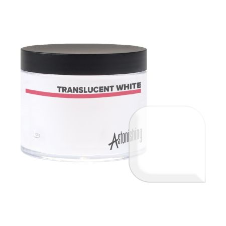 Astonishing Acrylic Powder Translucent White