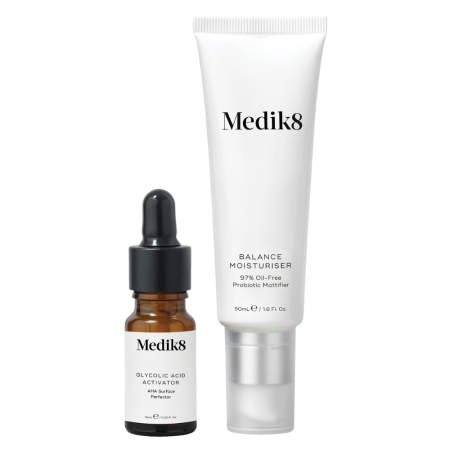 Medik8 Balance Moisturiser & Glycolic Acid Activator 50ml