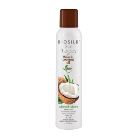 BioSilk Silk Therapy with Coconut Oil Whipped Volume Mousse 237ml