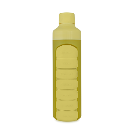 YOS Bottle Weekly Yellow