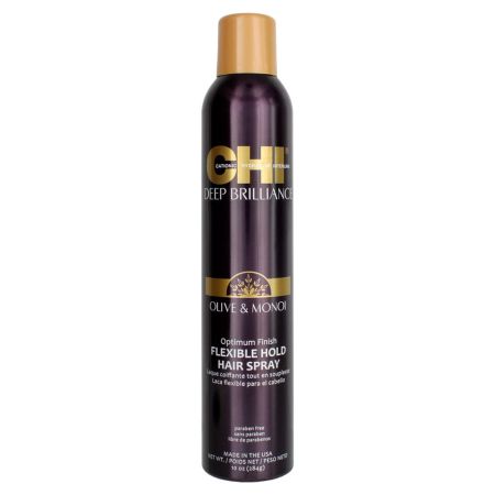 CHI Deep Brilliance Olive & Monoi Optimum Finish Flexible Spray