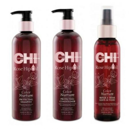 CHI Rose Hip Oil Repair & Shine Kit