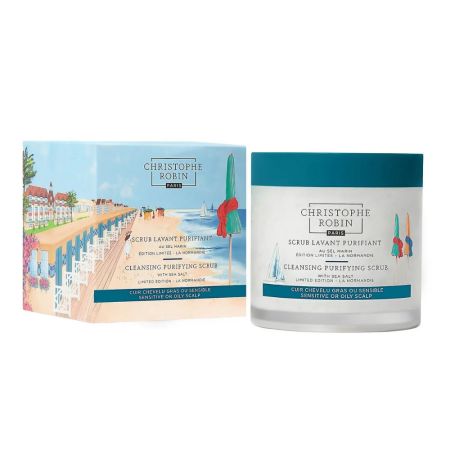 Christophe Robin Cleansing Purifying Scrub With Sea Salt Limited Edition - La Normandie 250ml