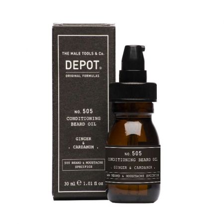 Depot 505 conditioning beard oil ginger & cardamom 30ml