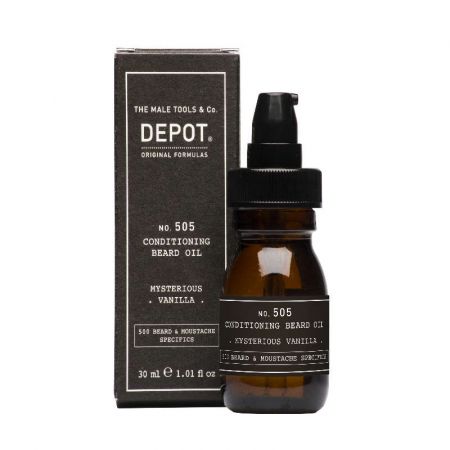 Depot 505 conditioning beard oil mysterious vanilla 30ml