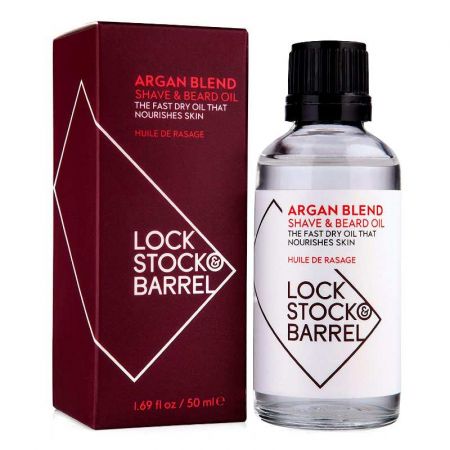 Lock Stock and Barrel Argan Blend Shave & Beard Oil 