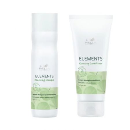 Wella Professionals Elements Renewing Shampoo + Conditioner