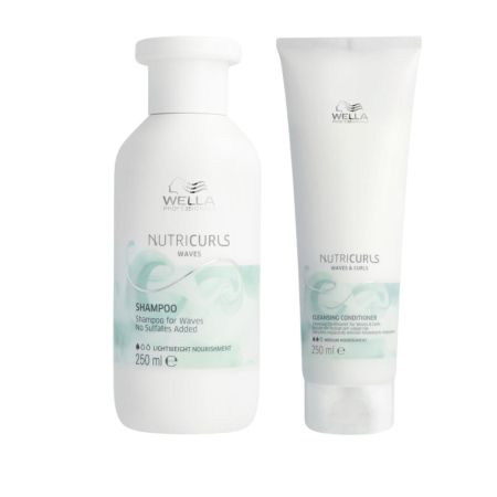 Wella Professionals Nutricurls waves Shampoo + Conditioner