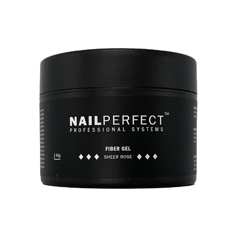 Nail Perfect - Fiber Gel - Sheer Rose - 45gr
